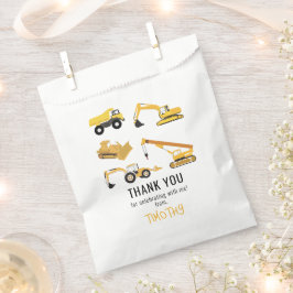 BAUTrucks Geburtstagsparty Danke Geschenktütchen