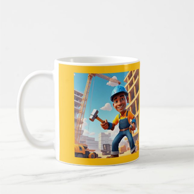 " BAUVERTRAGSTELLER " KAFFEETASSE (Links)