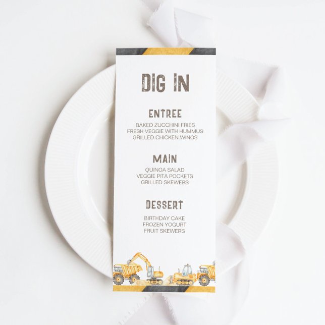 Bauwagen Geburtstagsparty Menü (Von Creator hochgeladen)