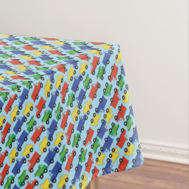 Bauwagen Kinderdusche Tischdecke