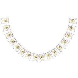 Bauwagenbagger Geburtstagspartei Wimpelkette