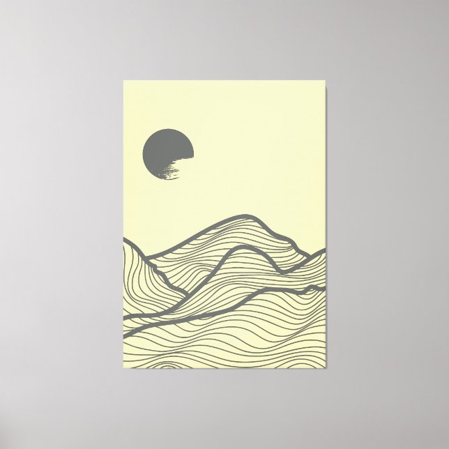 Bauweise Leinwanddruck (Vorderseite)