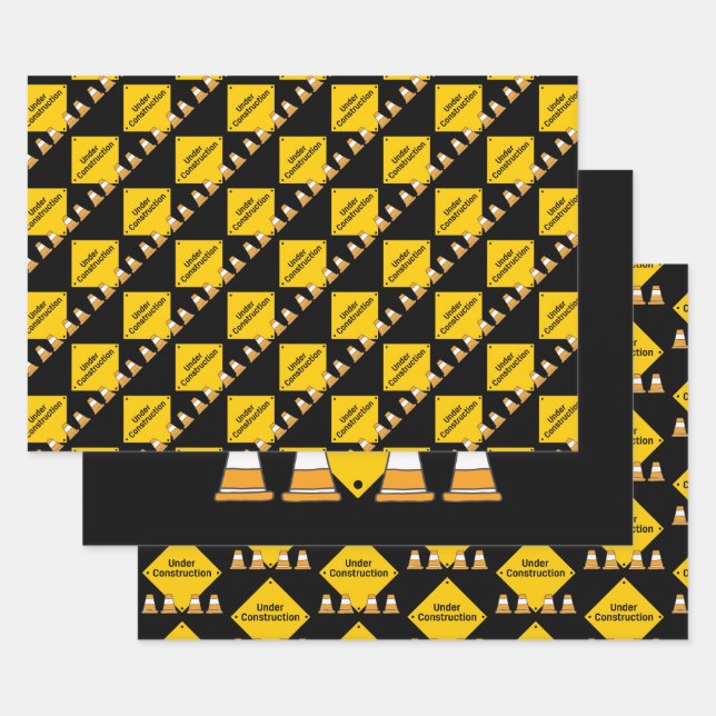 Bauweise mit Baukästen Geschenkpapier Set (Set)