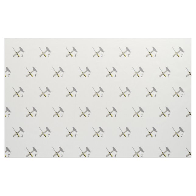 Bauwerkzeuge Stoff (Fat Quarter (45,7 x 55,9 cm))