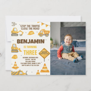 Bauzone Einladung zum Foto