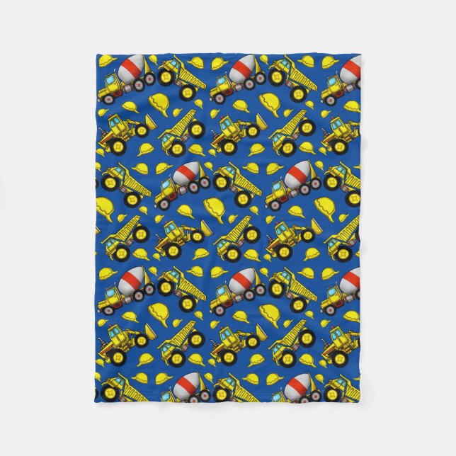 Bauzone Fleece Blanket (Vorderseite)