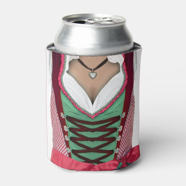 Bavarian Dirndl Dosenkühler (Kanne Vorderseite)