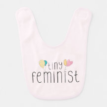 Bavoir féministe minuscule