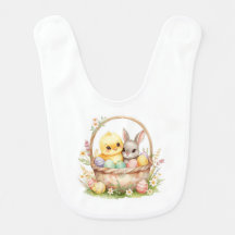 Poussin de Pâques pastel Lapin Aquarelle Bébé de p