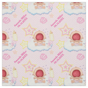 Bawling Baby Girl - Benutzerdefinierter Text Stoff