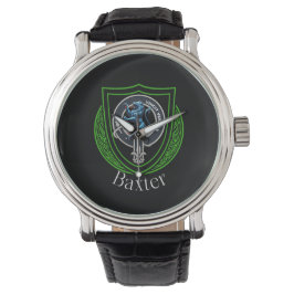 Baxter Scottish Clan Wappen Armbanduhr
