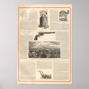 Baxter Steam Engine Company Poster