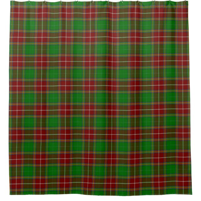 Baxter Tartan Duschvorhang (Vorderseite)