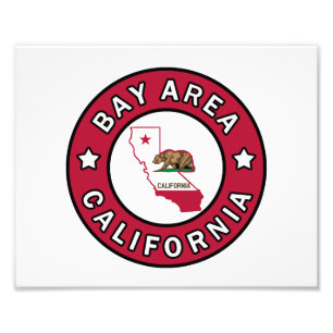 Bay Area California Fotodruck