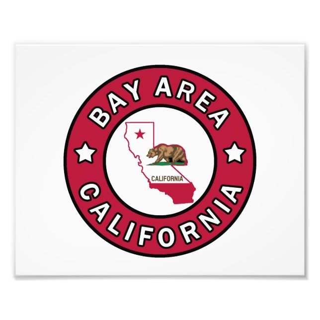Bay Area California Fotodruck (Vorne)