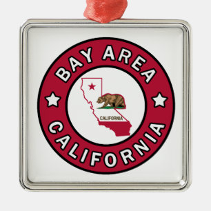 Bay Area California Ornament Aus Metall