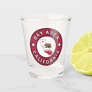 Bay Area California Schnapsglas