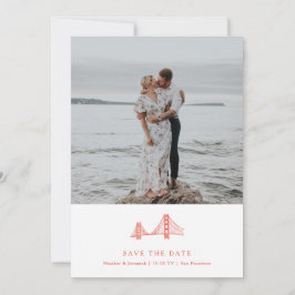 Bay Bridge Foto Save the Date