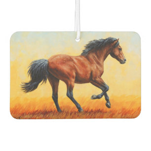 Bay Horse Galloping Autolufterfrischer