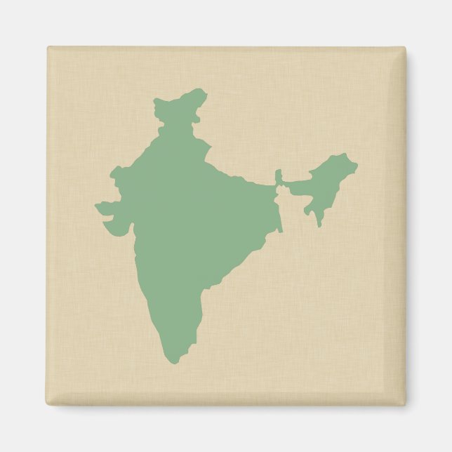 Bay Leaf Blue Spice Moods Indien Magnet (Vorne)