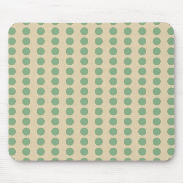 Bay Leaf Gewürzmoods Dots Mousepad (Vorne)