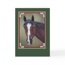 Bay OTTB HorChristmas