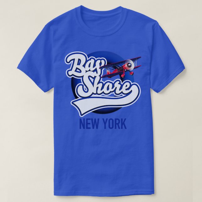 Bay Shore New York Logo T-Shirt (Design vorne)