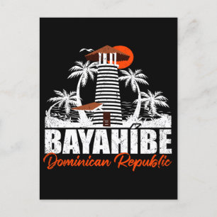 Bayahibe Dominikanische Republik - Retro Vintage 6 Postkarte