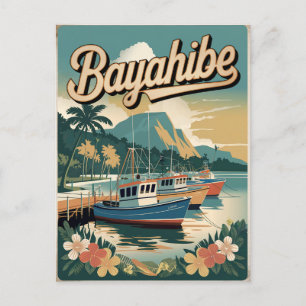 Bayahibe Dominikanische Republik Vintag Postkarte