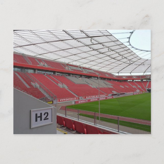 BayArena - Leverkusen Postkarte (Vorderseite)