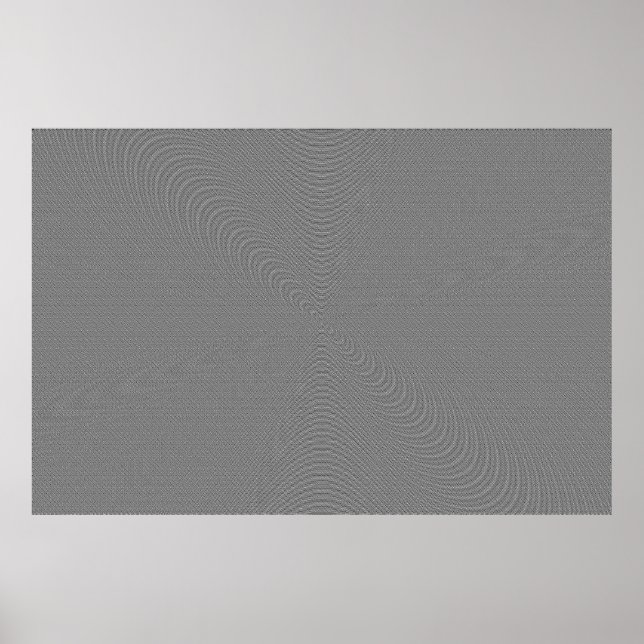 Bayer-Matrix-Welle Poster (Vorne)