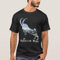 Bayerische Alpen Alp Ibex Wilde Ziege Silhouette