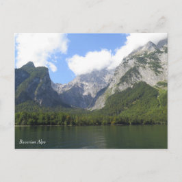 Bayerische Alpen Postkarte