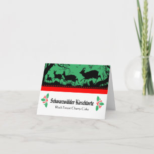 Bayerische Buffet Food Description Cards Karte