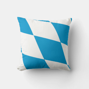Bayerische Flagge, amerikanisches MoJo-Kissen Kissen