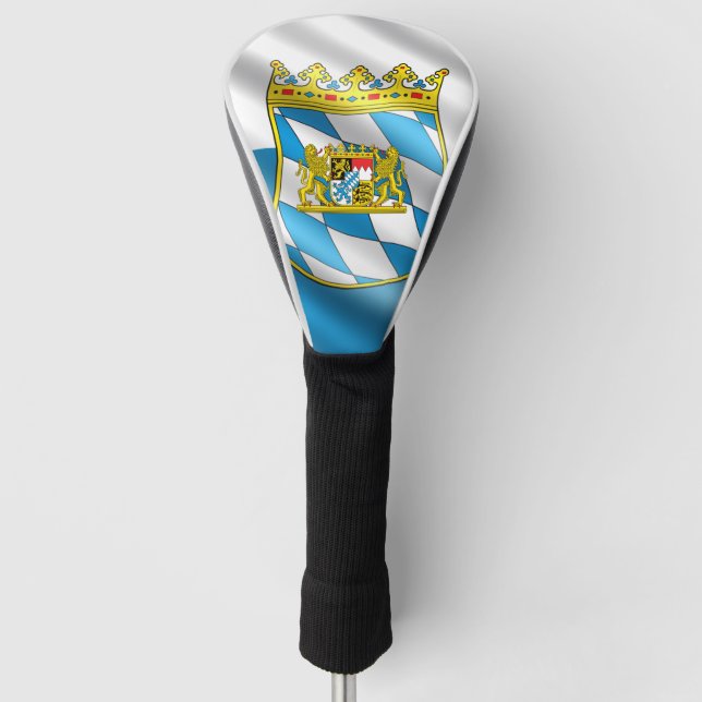 Bayerische Flagge Golf Headcover (Vorderseite)