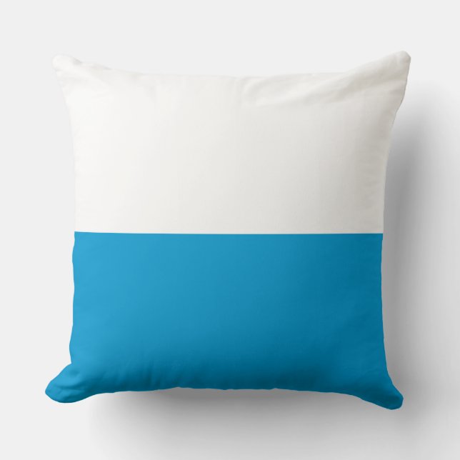 Bayerische Flagge Kissen (Vorderseite)