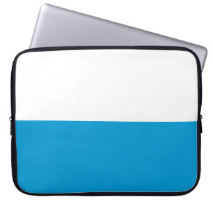 Bayerische Flagge Laptopschutzhülle