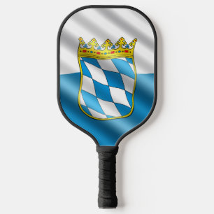 Bayerische Flagge Pickleball Schläger