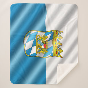 Bayerische Flagge Sherpadecke