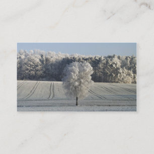 Bayerische Frost-Visitenkarten Visitenkarte
