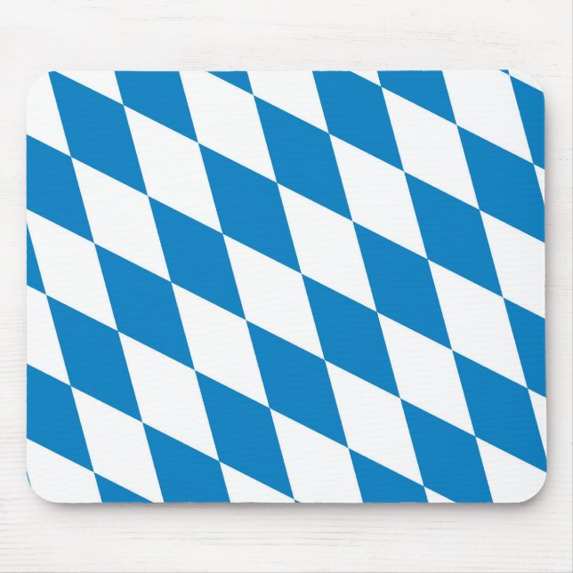 Bayerische Landflagge Mousepad (Vorne)