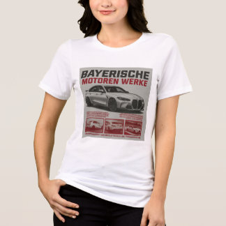 Bayerische Motoren Werke Damen T-Shirt Tri-Blend Shirt