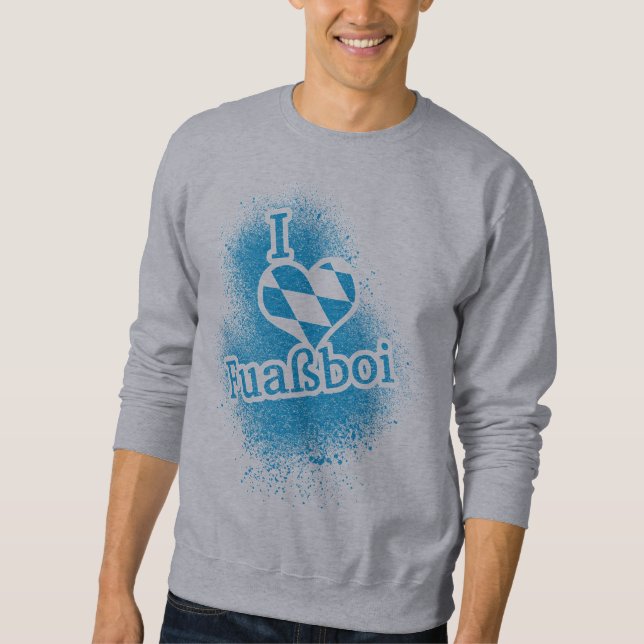 Bayerischer Fußball Sweatshirt (Vorderseite)