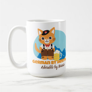 Bayerisches deutsches Erbe Geschenk für Vater Fr Kaffeetasse