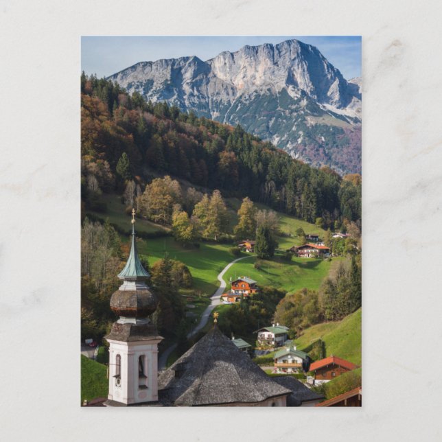 Bayerisches Dorf, Deutschland Postkarte (Vorderseite)