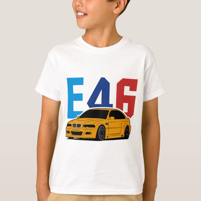 Bayerisches E46 T-Shirt (Vorderseite)