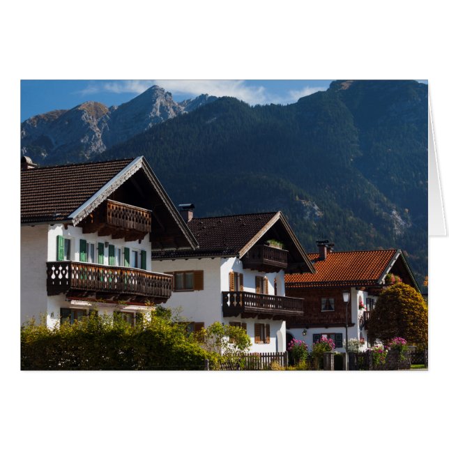 Bayerisches Graffito-Gebäude (Vorderseite (Horizontal))