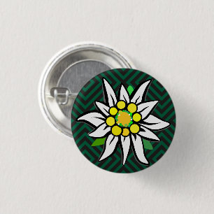 Bayerisches Rauten Monogramm Button
