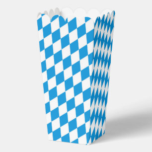 Bayerisches Staatsgebiet - Flaggenfarben Muster Geschenkschachtel